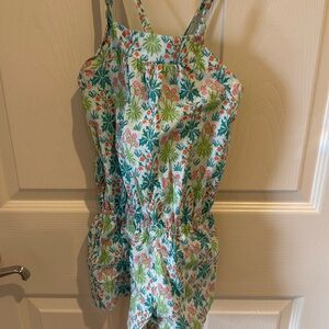 Bella Bliss Girls Adjustable Romper - Size 4